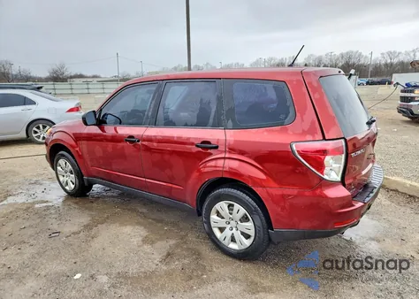 2009 Subaru Forester 2.5X из США, поврежденный, VIN JF2SH61609H759822